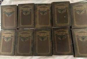 Rare Vintage 1919 Four Minute Essays by Dr Frank Crane Book Set Vol 1-10 - Picture 1 of 15