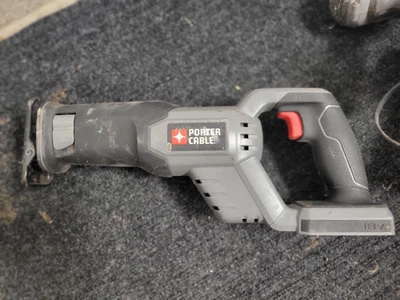 Porter Cable PC1800RS 18V Cordless Reciprocating Saw (TOOL ONLY) Tested Working - Image 1 of 3