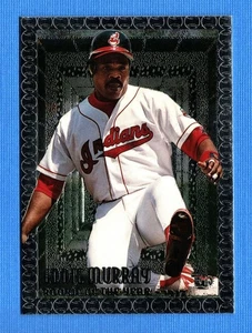 1995 Topps Embossed #114 Eddie Murray Cleveland Indians - Picture 1 of 1