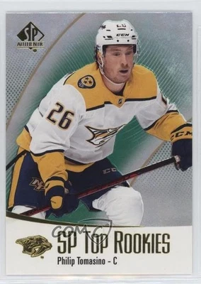 2021-22 SP Authentic Top Rookies Green Philip Tomasino #TR-15 RC - Image 1 of 2