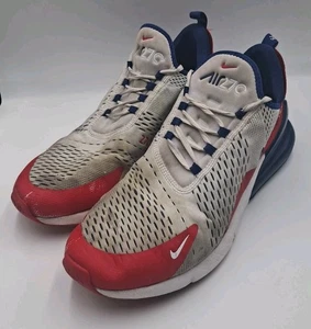 Nike Air Max 270 USA Running Shoes CW5581-100 Olympic Mens Sz 15 - Picture 1 of 16
