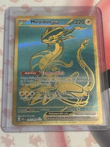 Tarjeta Pokémon Miraidon EX TCG 243/091 Paldean Fates casi nueva casi como nueva - Imagen 1 de 1