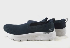 Skechers Go Walk Navy Blue/White Shoes - Women's US Size 8.5 - Picture 1 of 12