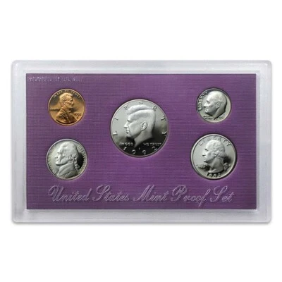 1990 U.S.  Proof Set 5 Coins  In U.S. Mint Holder W/ COA,S Series,Mixed Metals - Image 1 of 2