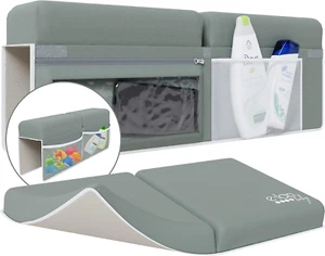 Comfortable Baby Bath Kneeler and Elbow Rest Pad Set - Kneeling Pad Bath Mat wit - Picture 1 of 11