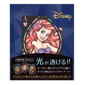 Tenyo Disney Characters Stained Glass Playing Cards ✨USA Ship Seller✨ - Picture 1 of 8