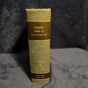JOHN KEATS & PERCY BYSSHE Shelley • Complete Poetical Works 1932 Modern Library - Bild 1 von 13