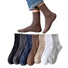 Norther30° Mens Cotton Crew Socks Thin Cushioned Cotton Socks For Mens Calf S...