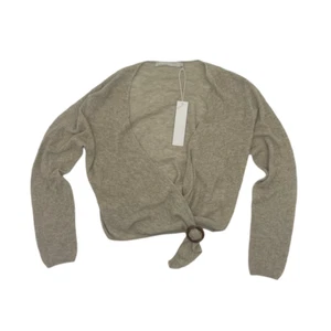One Gray Day Beige Sweater - Picture 1 of 6
