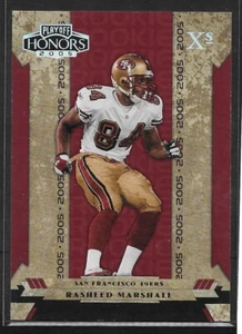 2005 Playoff Honors X's #132 Rasheed Marshall #'d/99 - Picture 1 of 2