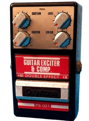 Guyatone PS-021 Guitar Exciter & Comp. Pedal de efectos probado Foto 1 de 4
