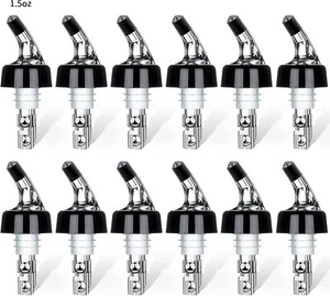 Automatic Measured Bottle Pourer - 1.5Oz/45Ml Quick Shot Spirit Measure Pourer D - Picture 1 of 6