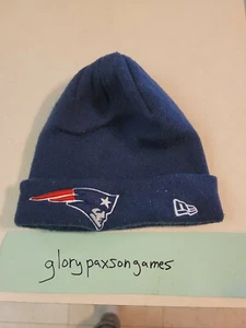 New England Patriots New Era Basic Cuff Winter Knit Hat - Picture 1 of 3