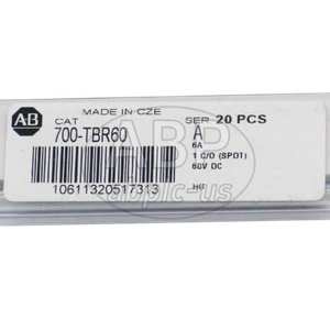 20 pcs NEW Allen Bradley 700-TBR60 Term Block Style 48V DC 1 Pole Relays - Picture 1 of 3