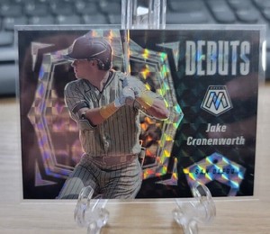 2021 Panini Mosaic Debuts Jake Cronenworth Silver Prizm RC #PD15