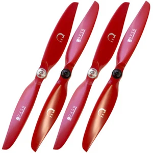 XOAR DJI Phantom 3 & 4 Red Wood Self-Tightening Propeller Props 9450 (2 Pairs) - Picture 1 of 8