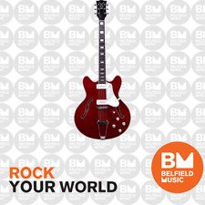 VOX BC-V90-CR Bobcat V90 Semi-Hollow Electric Guitar Cherry Red w/ Hardcase for sale