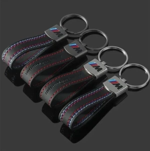 2x BMW M Paket Power Schlüsselanhänger Keychain Leder Neu* - Bild 1 von 7