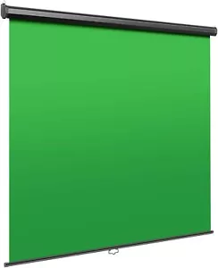 NEEWER Green Screen 1,5 x 1,8m Avvolgibile Da parete Schermo Verde Per Streaming - Imagen 1 de 10
