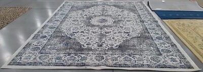 IVORY GREY 11'-0" x 15'-0" Back Stain Rug, Reduced Price 1172775957 EVK220D-1115 - Image 1 of 4