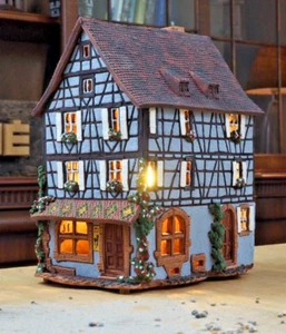 Casa de cerámica en miniatura coleccionable de cerámica Kaisersberg Francia - Imagen 1 de 12