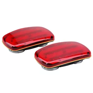 2 Pack Magnetic LED Safety Lights, Red - Picture 1 of 2