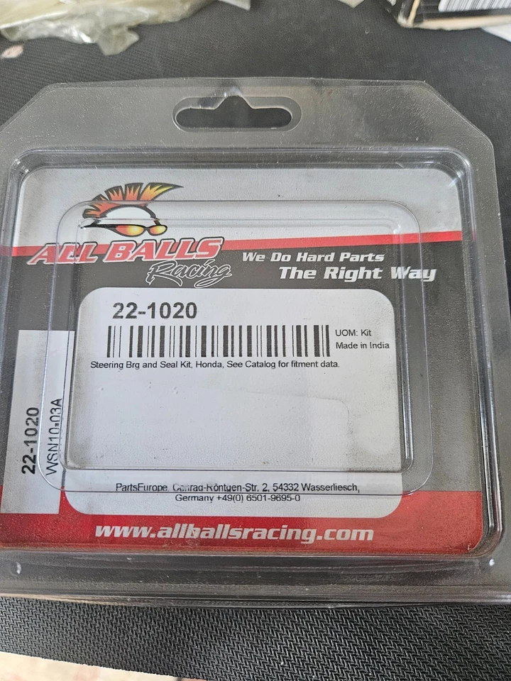 Kit de cojinete y sello de dirección All Balls #22-1020 para Honda/Triumph Foto 1 de 1