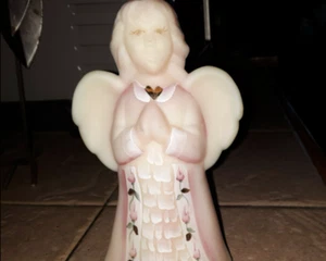 Fenton Pink Burmese Angel - Picture 1 of 7