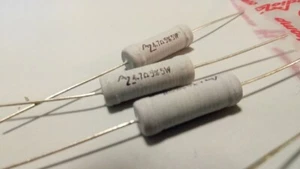 4,7R 4R7 4,7Ω RESISTENZA A FILO 4,7ohm 5W 5 % ASSIALE 4R7 ( = 250 PEZZI) - Imagen 1 de 4