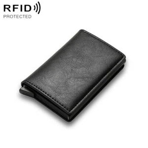 Cartera de fibra de carbono RFID C1804H1 para hombre (negro) - Bild 1 von 4