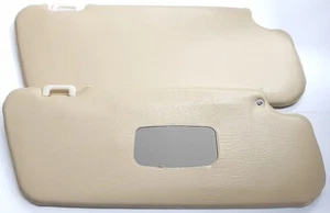 Sonnenblendensatz creme Mercedes W113 Bj. 63-67 / 230 SL ohne Halter - Imagen 1 de 1