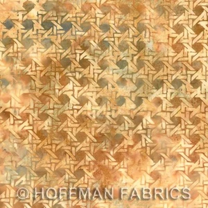 K2486 179 Hoffman Fabrics Bali Batik Hand-Dyed Toast Cotton - Picture 1 of 1