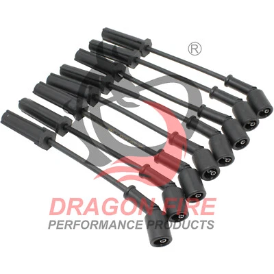 Juego de cables de enchufe para Chevrolet GMC Cadillac Hummer 1999-2013 4,8 L 5,3 L 6,0 L 6,2 L V8 Foto 1 de 4