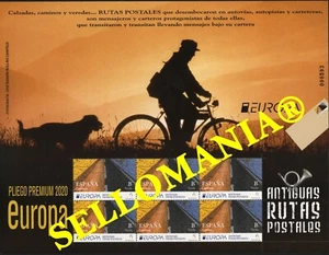 2020 EUROPA ANTIGUAS RUTAS POSTALES EUROPE PLIEGO PREMIUM 90 5402 ** MNH TC23859 - Picture 1 of 1