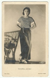 Dorothy Jordan, Vintage Postcard, Anglo-Irish Actress, Editor Ross, 1930s