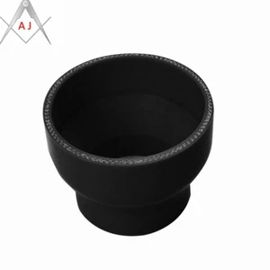 Black Straight Silicone Hose 2.36" To 3.15" 60mm-80mm Coupler Reducer Turbo Pipe - Picture 1 of 6