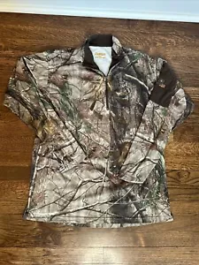 Rocky Scent IQ Atomic Men's L 1/4 Zip Pullover Hunting Shirt Camo Long Sleeve - Picture 1 of 9