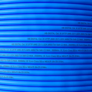 CAT 8.1 8 KUPFER Netzwerkkabel METERWARE Verlegekabel Daten LAN LSZH Halogenfrei - Bild 1 von 7