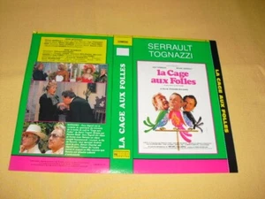 JAQUETTE VHS La Cage aux folles Ugo Tognazzi Michel Serrault - Picture 1 of 1