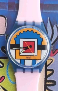 Reloj Swatch PAELLA GN129 1993 Estándar Caballeros Con Correa Nueva  - Imagen 1 de 8