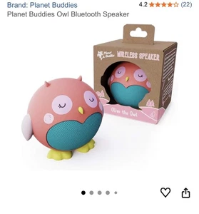 Altavoz inalámbrico Planet Buddies Bluetooth V2 - Olive Owl - Imagen 1 de 6