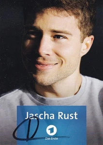 Jascha RUST - dt. Schauspieler, "In aller Freundschaft", Original-Autogramm! - Picture 1 of 1