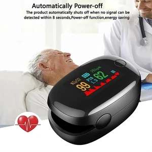 Blutzuckermessgerät LED-Anzeige Fingerspitzen-Oximeter für Erwachsene Senioren - Picture 1 of 14