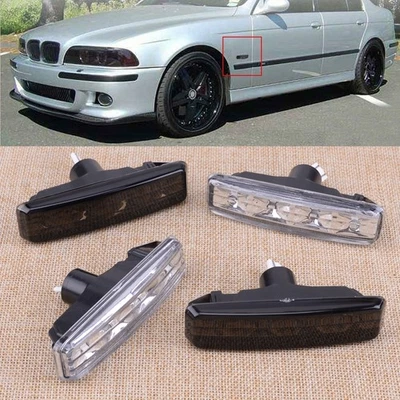 4LED Fender Light Marker Amber Light fit for BMW E39 M5 525i 528i 540i 97-03 - Image 1 of 3