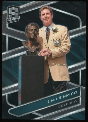 2024 Spectra Dan Marino #105 Miami Dolphins - Imagem 1 de 2