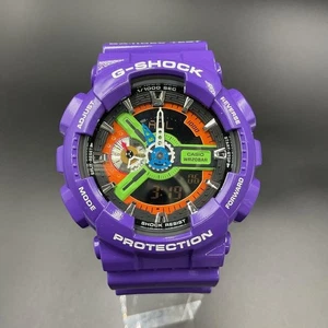 Casio G-Shock x EVANGELION GA-110EV-6AJR Purple EVA Unit 01 Limited Model Japan - Bild 1 von 10