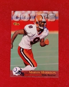 1996 Classic #88 Marvin Harrison Indianapolis Colts Rookie NFL Card NM-MT+ - Picture 1 of 2