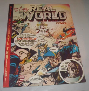 Signiert! Errol McCarthy REAL WORLD COMIX 1974 - WAR POLITICS HIPPIES Auflage 325! - Bild 1 von 12