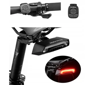 ROCKBROS FAHRRAD-RÜCKLEUCHTE LKWD-R1 FÜR FAHRRAD MIT LASER UND FERNBEDIENUNG + - Bild 1 von 12