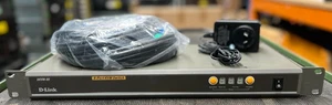 D-Link DKVM-8E 8-Port KVM Switch w/ 2x Video Cables & the Power Adapter - Bild 1 von 8